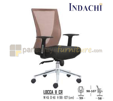 Panen Raya Furniture Kursi Kantor Indachi Locca II CR