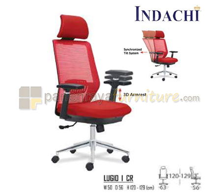 Panen Raya Kursi Kantor Indachi Lugio I CR