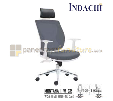 Panen Raya Furniture Kursi Kantor Indachi Montana I W CR 