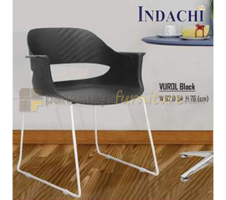 Panen Raya Kursi Susun Indachi Vurol Black