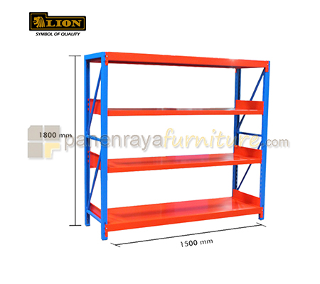 Panen Raya Rak Shelving Lion Medium Duty Rack Shelving Type A