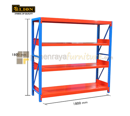 Panen Raya Rak Shelving Lion Medium Duty Rack Shelving Type B