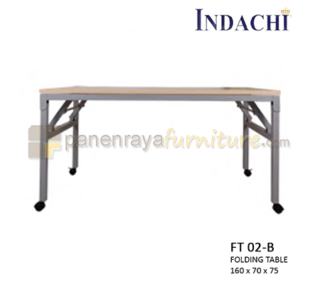 Panen Raya Furniture Meja Lipat Indachi FT 02 B Melamine 160x70x75
