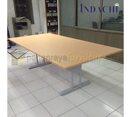 Panen Raya Furniture Meja Meeting Persegi Indachi Casa DMT 115 CS Maple 200x120x75