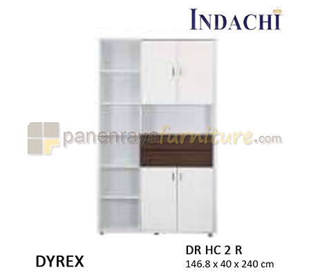 Panen Raya Furniture Lemari Arsip Indachi Dyrex DR HC 2 R 147x40x240 Melamine