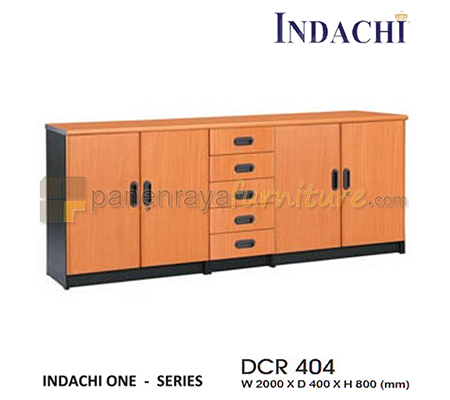Panen Raya Credenza 4 Pintu Plus 5 Laci Indachi One DCR 404 200x40x80 Melamine