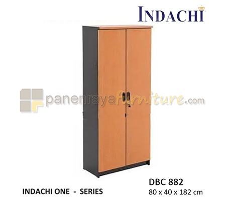 Panen Raya Furniture Lemari Arsip Tinggi Pintu Panel Full Indachi One DBC 882 80x40x182 Melamine