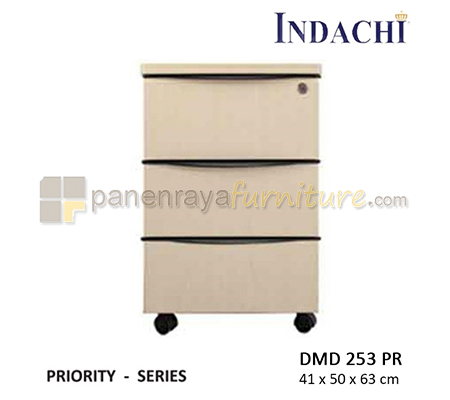 Panen Raya Furniture Laci Dorong 3 Laci Indachi Priority DMD 253 PR Maple 41x50x63 Melamine
