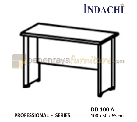 Panen Raya Meja Kantor Samping Indachi Professional DD 100 A Beech 100x50x65 Melamine