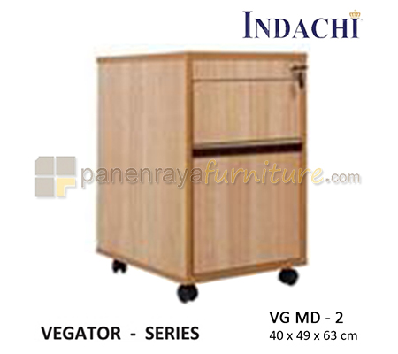 Panen Raya Laci Dorong 2 Laci Indachi Vegator VG MD 2 40x49x63 HPL