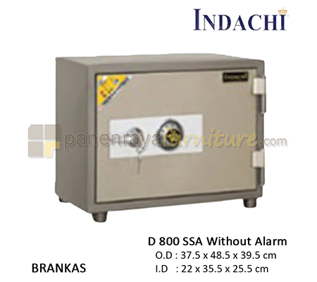 Panen Raya Furniture Brankas Indachi D 800 SSA With Alarm