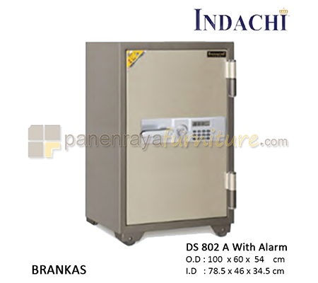 Panen Raya BRANKAS INDACHI DS 802 A WITH ALARM