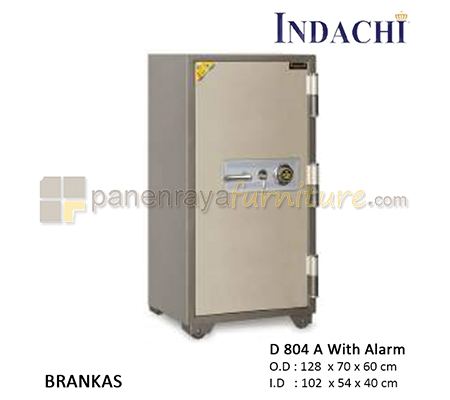 Panen Raya Furniture BRANKAS INDACHI D 804 A WITH ALARM
