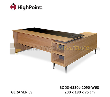 Panen Raya Meja Kantor Executive HighPoint Gera BODS 6330 L 2090 W68 200x180x75