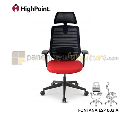 Panen Raya Kursi Kantor HighPoint Fontana ESP 003 A