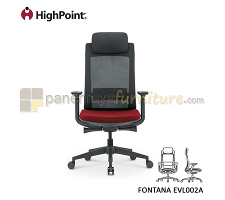Panen Raya Kursi Kantor HighPoint Fontana EVL002A
