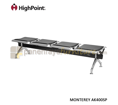 Panen Raya Furniture Kursi Tunggu 3 Seater Tanpa Sandaran HighPoint Monterey AK400SP