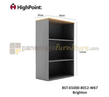 Panen Raya Rak Arsip Tinggi Tanpa Pintu HighPoint Storio BST 01000 8012 W67 Brighton