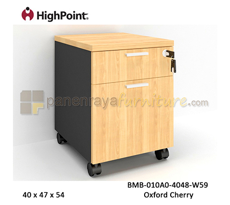 Panen Raya Laci Dorong 1 Filling 1 Box HighPoint Storio Pedestal BMB 010A0 4048 W59 Cherry