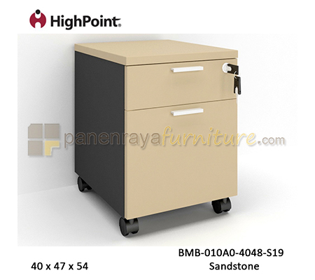 Panen Raya Laci Dorong 1 Filling 1 Box HighPoint Storio Pedestal BMB 010A0 4048 S19 Sandstone