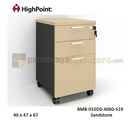 Panen Raya Laci Dorong 2 Laci 1 Filling HighPoint Storio Pedestal BMB 010D0 4060 S19 Sandstone