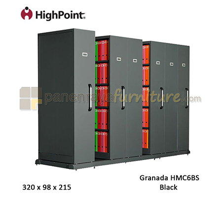 Panen Raya Mobile Compactor Hand Push 6 Bay HighPoint Granada HMC6BS 320x98x215
