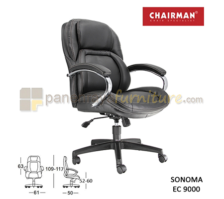 Panen Raya Furniture Kursi Kantor Chairman Sonoma EC 9000