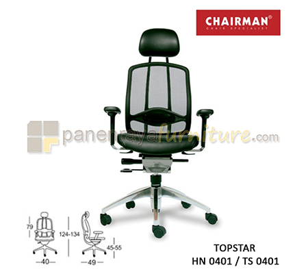 Panen Raya Kursi Kantor Chairman Topstar HN 0401 / TS 0401
