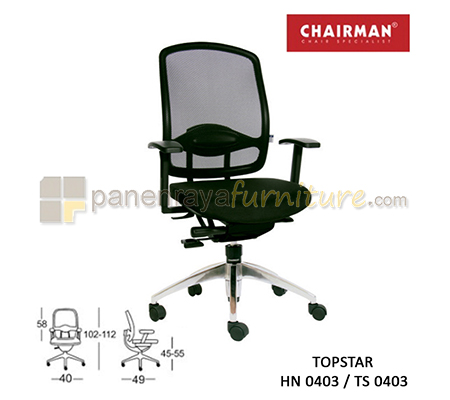 Panen Raya Kursi Kantor Chairman Topstar HN 0403 / TS 0403