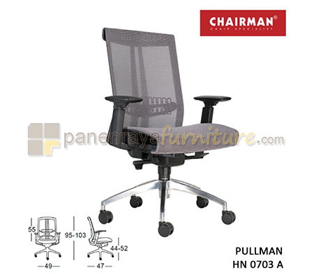 Panen Raya Furniture Kursi Kantor Chairman Pullman HN 0703