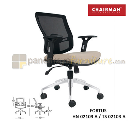 Panen Raya Kursi Kantor Chairman Fortus HN 02103 A / TS 02103 A