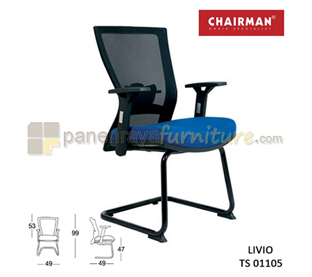Panen Raya Kursi Kantor Chairman Livio TS 01105