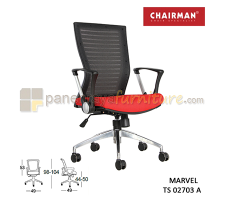 Panen Raya Kursi Kantor Chairman Marvel TS 02703 A
