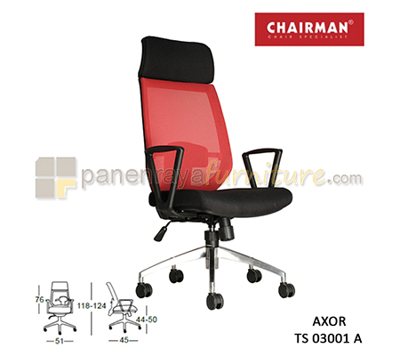 Panen Raya Kursi Kantor Chairman Axor TS 03001 A