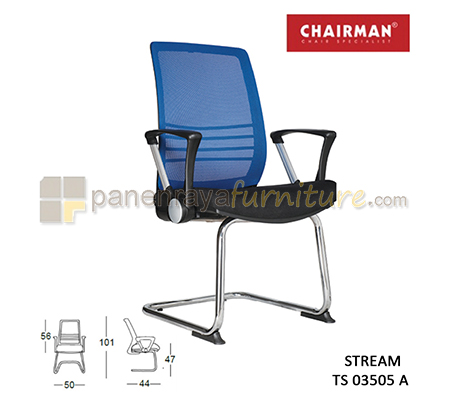 Panen Raya Furniture Kursi Kantor Chairman Stream TS 03505 A