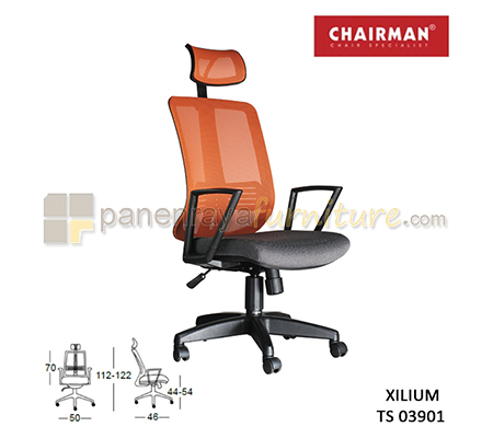 Panen Raya Furniture Kursi Kantor Chairman Xilium TS 03901