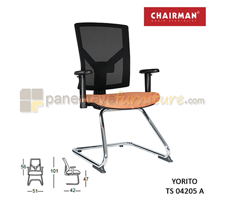 Panen Raya Furniture Kursi Kantor Chairman Yorito TS 04205 A