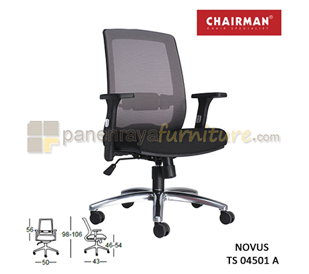 Panen Raya Furniture Kursi Kantor Chairman Novus TS 04501 A