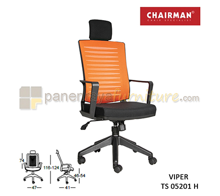 Panen Raya Furniture Kursi Kantor Chairman Viper TS 05201 H