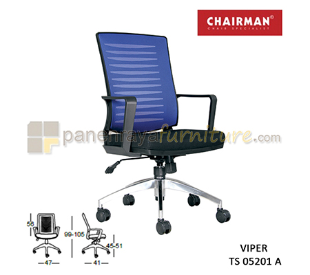 Panen Raya Furniture Kursi Kantor Chairman Viper TS 05201 A