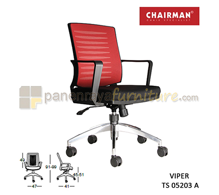 Panen Raya Furniture Kursi Kantor Chairman Viper TS 05203 A