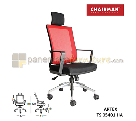 Panen Raya Furniture Kursi Kantor Chairman Artex TS 05401 HA
