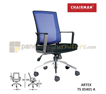 Panen Raya Furniture Kursi Kantor Chairman Artex TS 05401 A