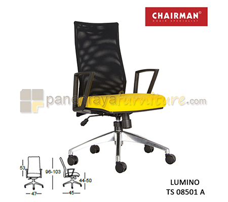 Panen Raya Furniture Kursi Kantor Chairman Lumino TS 08501 A