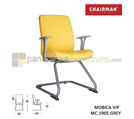 Panen Raya Kursi Kantor Chairman Mobica VIP MC 1905 Grey