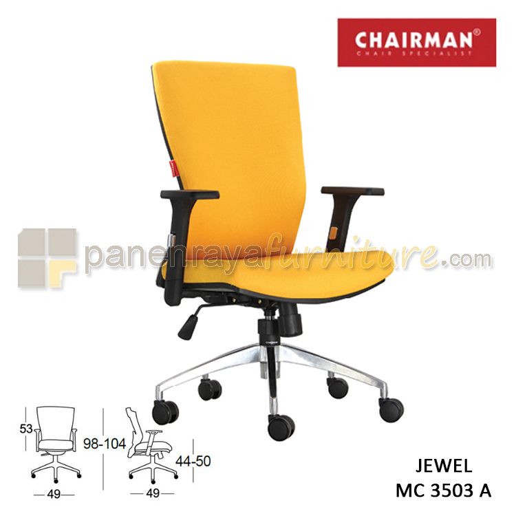 Panen Raya Furniture Kursi Kantor Chairman Jewel MC 3503 A