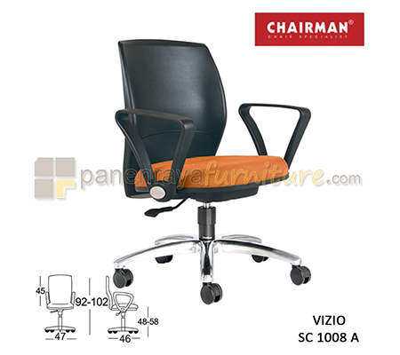 Panen Raya Furniture Kursi Kantor Chairman Vizio SC 1008 A