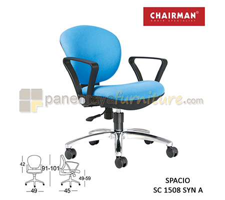 Panen Raya Kursi Kantor Chairman Spacio SC 1508 SYN A / SC 1508 A