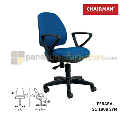 Panen Raya Furniture Kursi Kantor Chairman Ferara SC 1908 SYN
