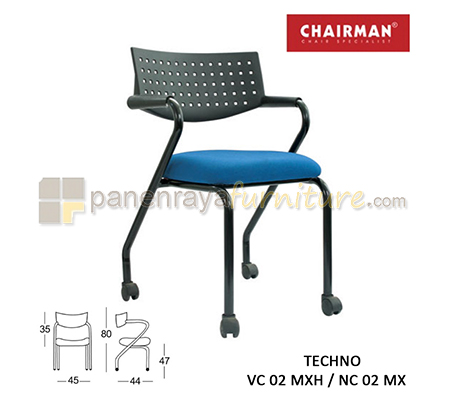 Panen Raya Furniture Kursi Kantor Chairman Techno VC 02 MXH / NC 02 MX